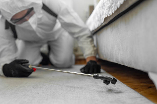 Professional Fumigation Services technician working in Hesston, KS